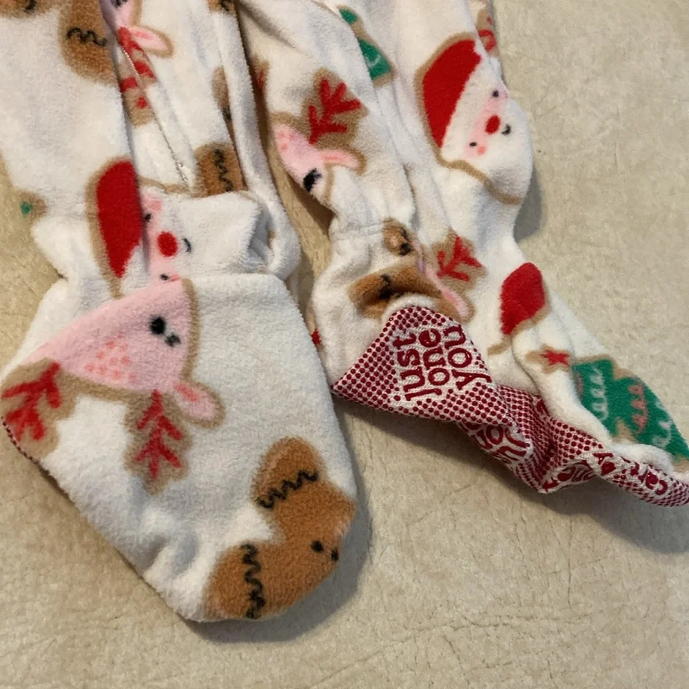 Christmas fleece pjs 18M